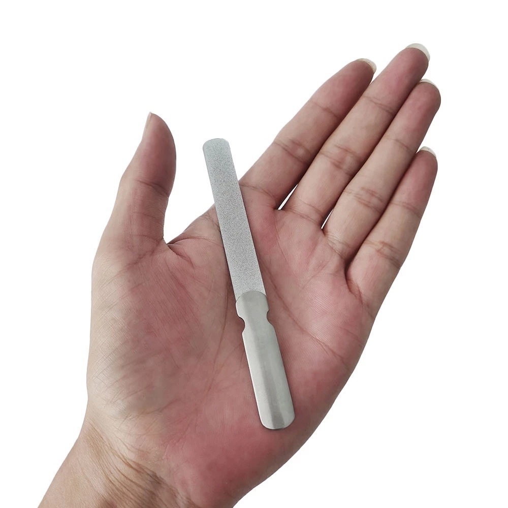 1 Dụng Cụ Dũa Móng Tay/Móng Chân Chuyên Nghiệp Bằng Thép Không Gỉ