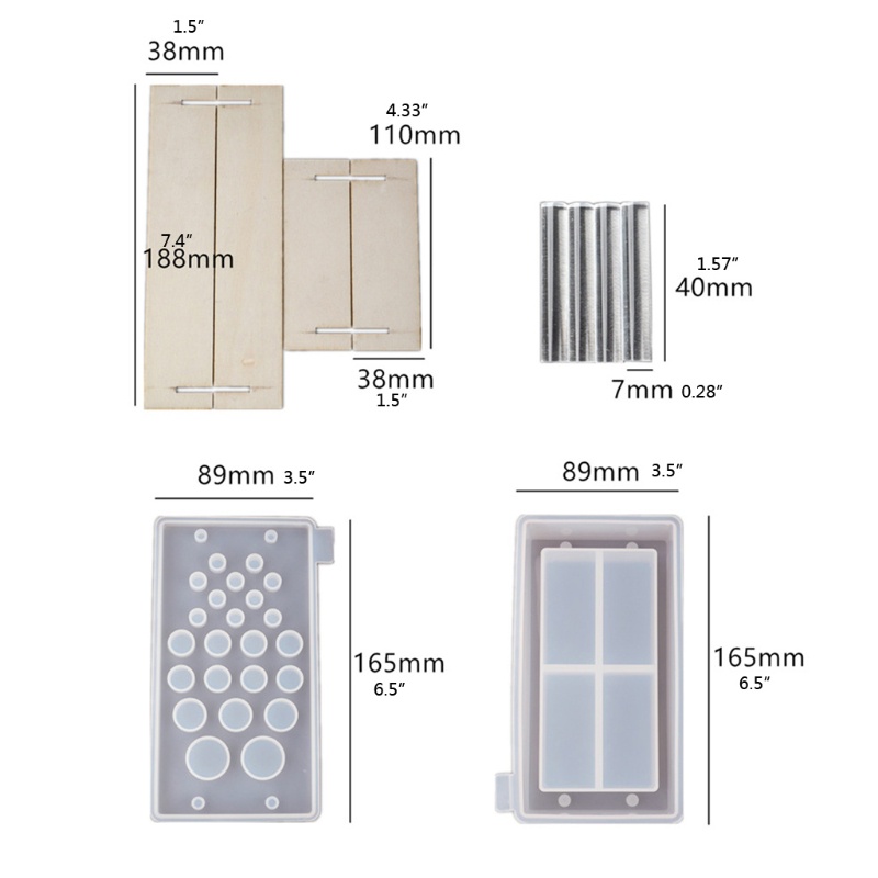 Khuôn Silicone Làm Đồ Chơi Thủ Công 3D DIY Cho Bé