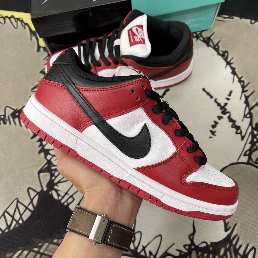 [Siêu Sale] [Ảnh thật] Giày Ni Sb Dunk Low J-Pack Chicago T047