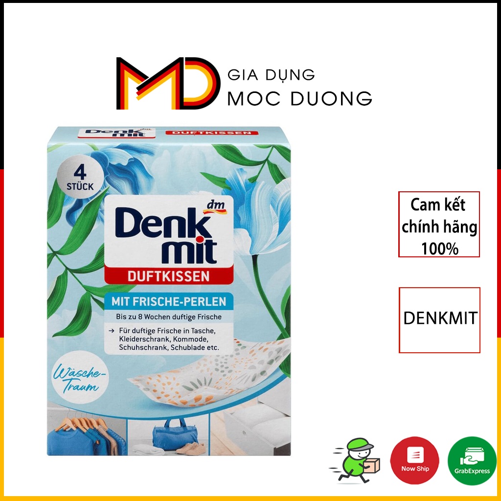 Túi thơm tủ quần áo Denkmit, hương thơm nhẹ nhàng, đem lại cảm giác thư thái