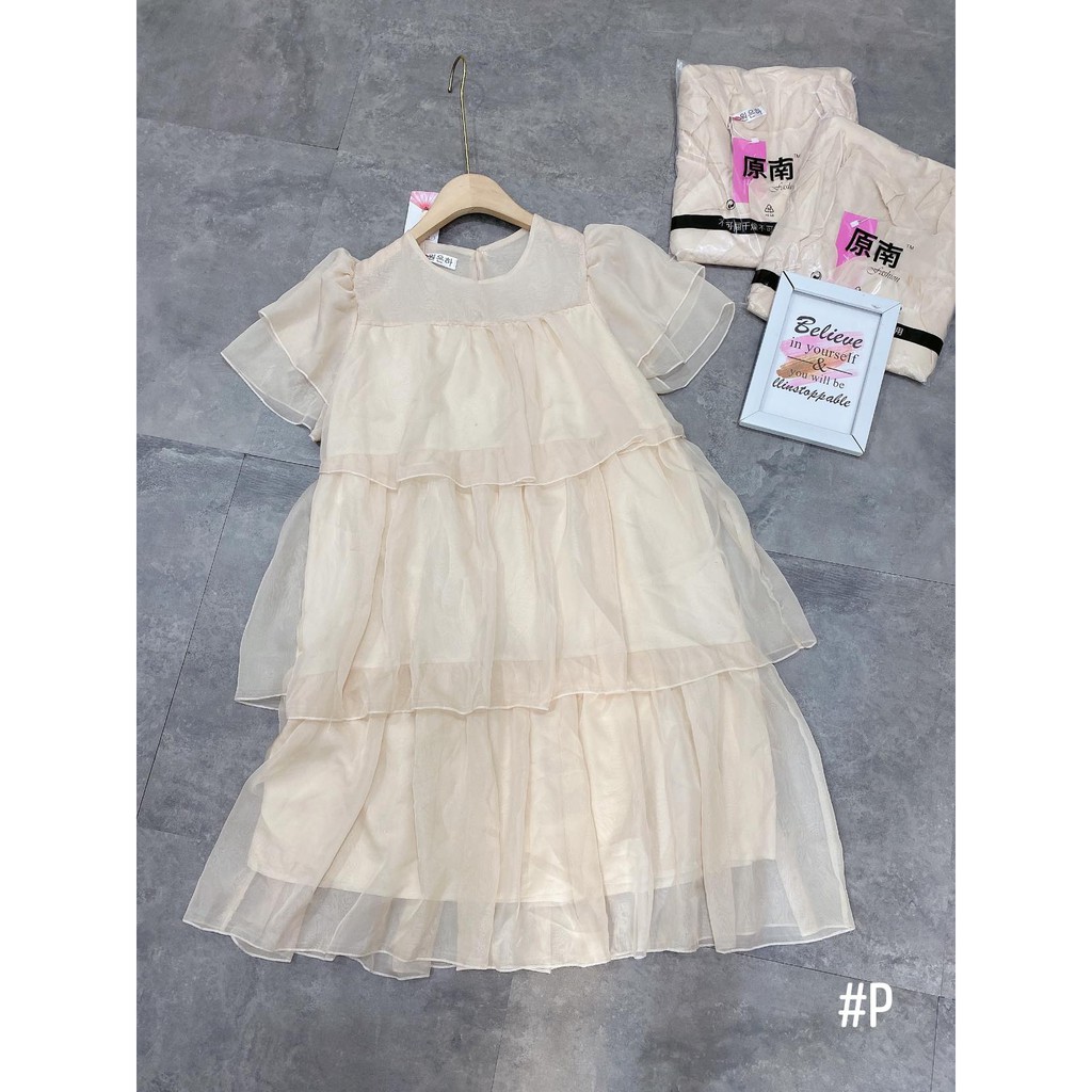 Đầm - Váy Babydoll Tơ Bèo Tầng Siêu Xinh  Siêu dễ thương (Có Ảnh Thật Kèm Video) | BigBuy360 - bigbuy360.vn