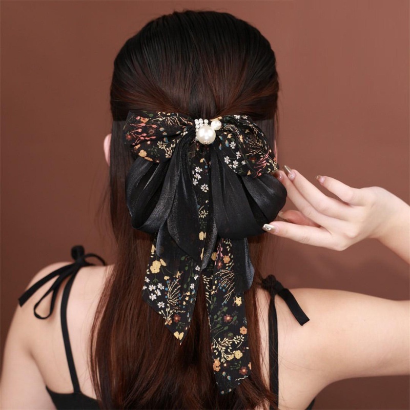 Băng Đô Nơ Hoa Lớn Phong Cách Mới 2022