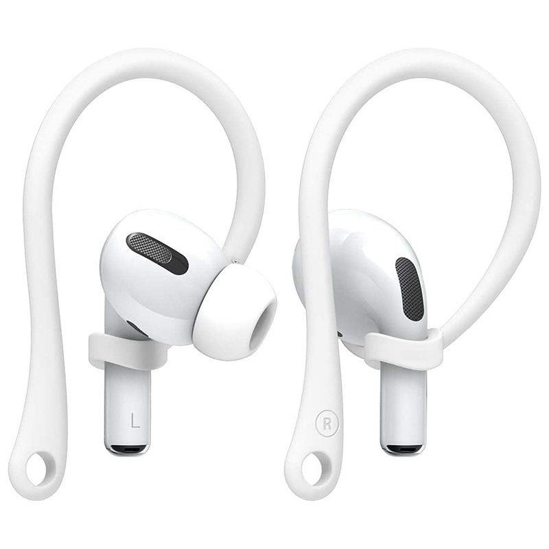 Vỏ Bảo Vệ Hộp Sạc Tai Nghe Airpods Pro Không Dây Chất Liệu Silicon Có Móc Treo Tiện Dụng