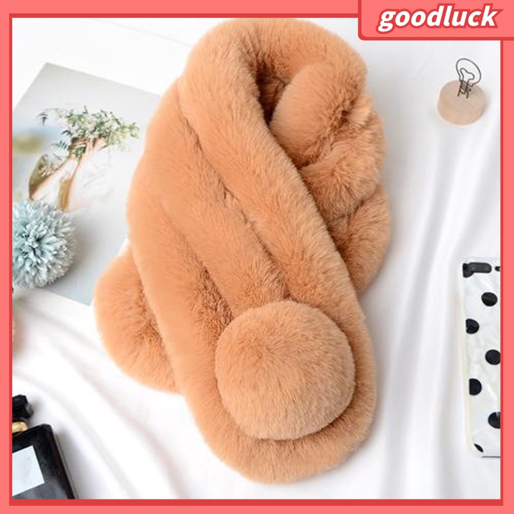 Khăn Choàng Cổ Dày Dặn Màu Trơn Phong Cách Hàn Quốc Tinh Tế Thời Trang Thu Đông Cho Nữ