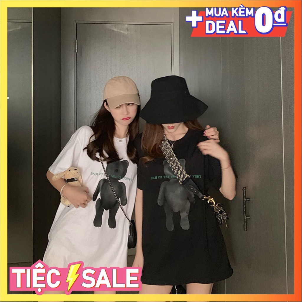 Áo thun nam nữ unisex tay lỡ Gấu Xám ,Pokemonz áo phông form rộng cổ tròn chất cotton siêu chất