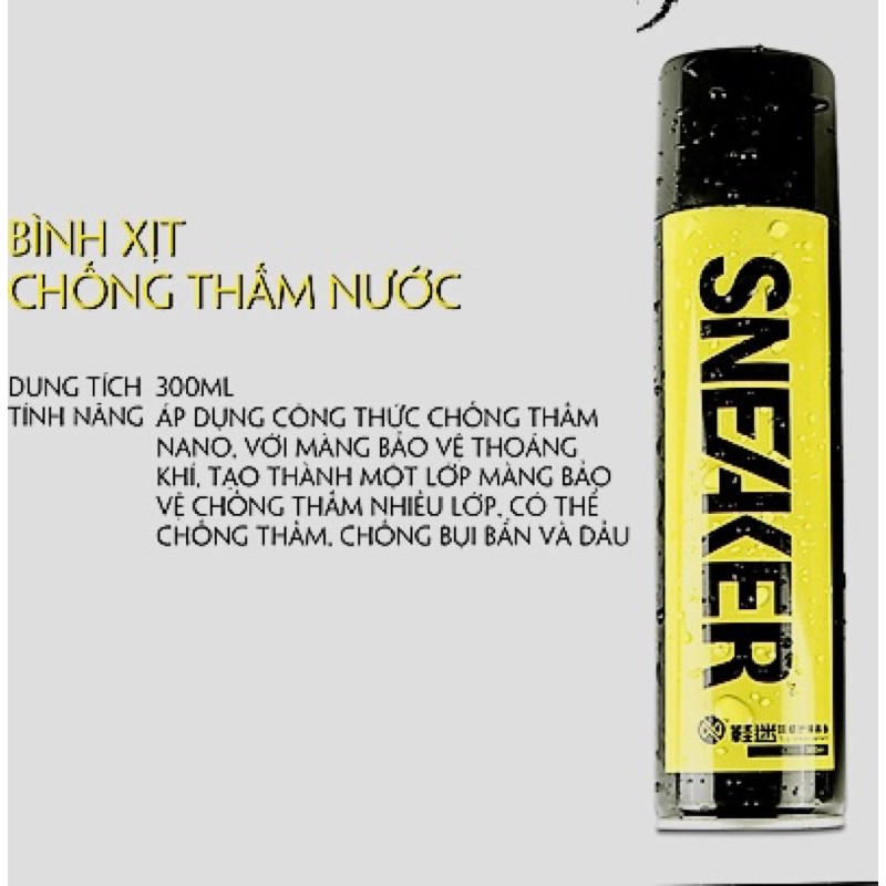 Chai xịt NaNo chóng nước bảo vệ giày Sneaker Hando 300ml