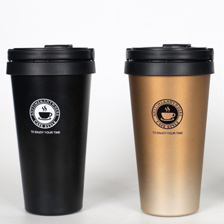 Ly giữ nhiệt inox 500m kèm quai xách tiện lợi