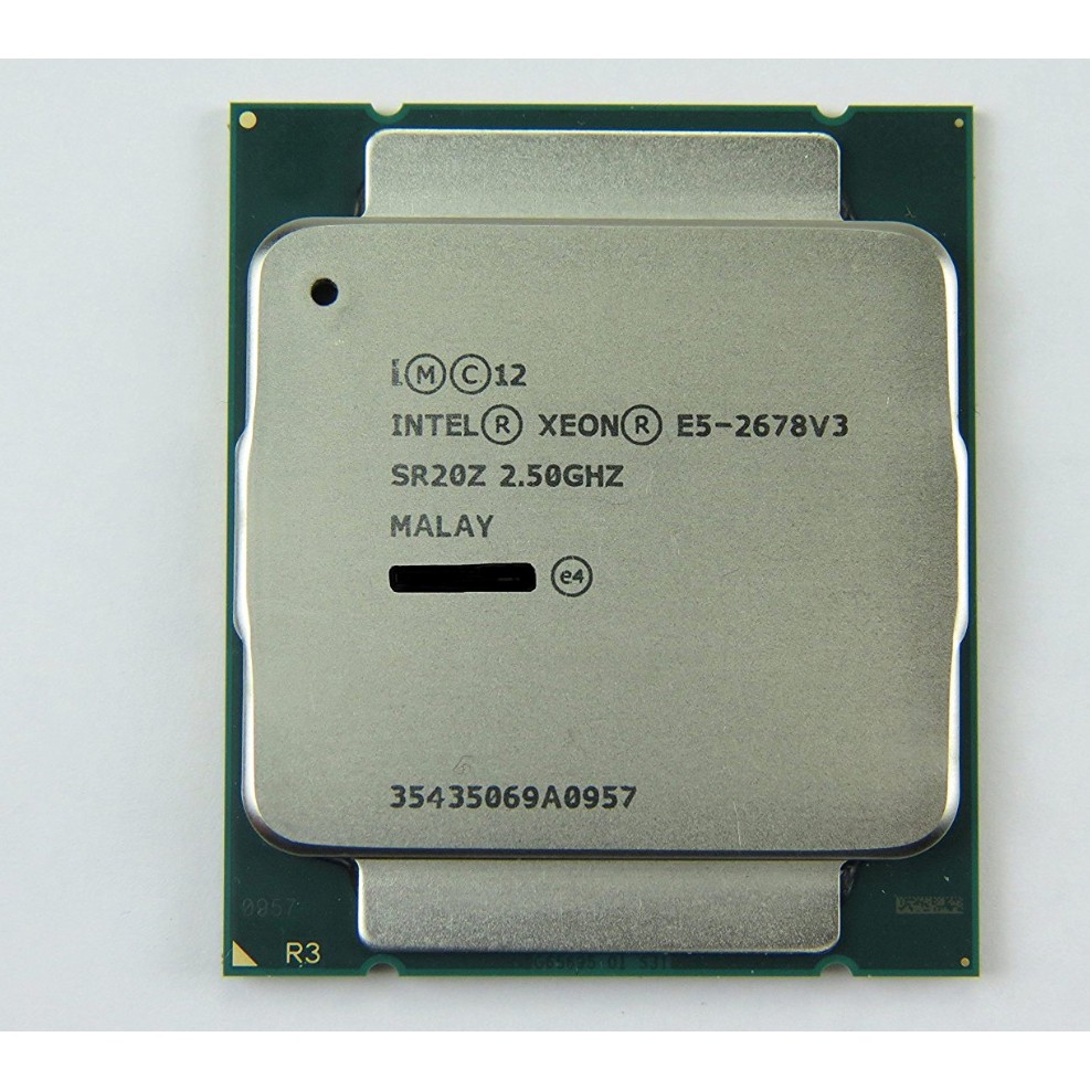 CPU Intel Xeon Processor E5-2678v3 2.50GHz 30M 12Cores 24 Thread