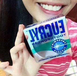 Bột Đánh Răng Tẩy Trắng Eucryl Toothpowder 50g