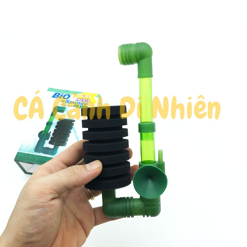 Lọc sủi vi sinh PK-001 lọc vi sinh Bio-Sponge PK001 bông đơn cho hồ cá cảnh