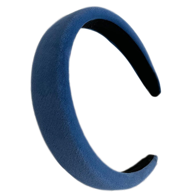 Băng Đô Cài Tóc Bằng Vải Bông Hình Trái Tim Xếp Ly Không Trơn Cổ Điển Làm Đạo Cụ Chụp Ảnh