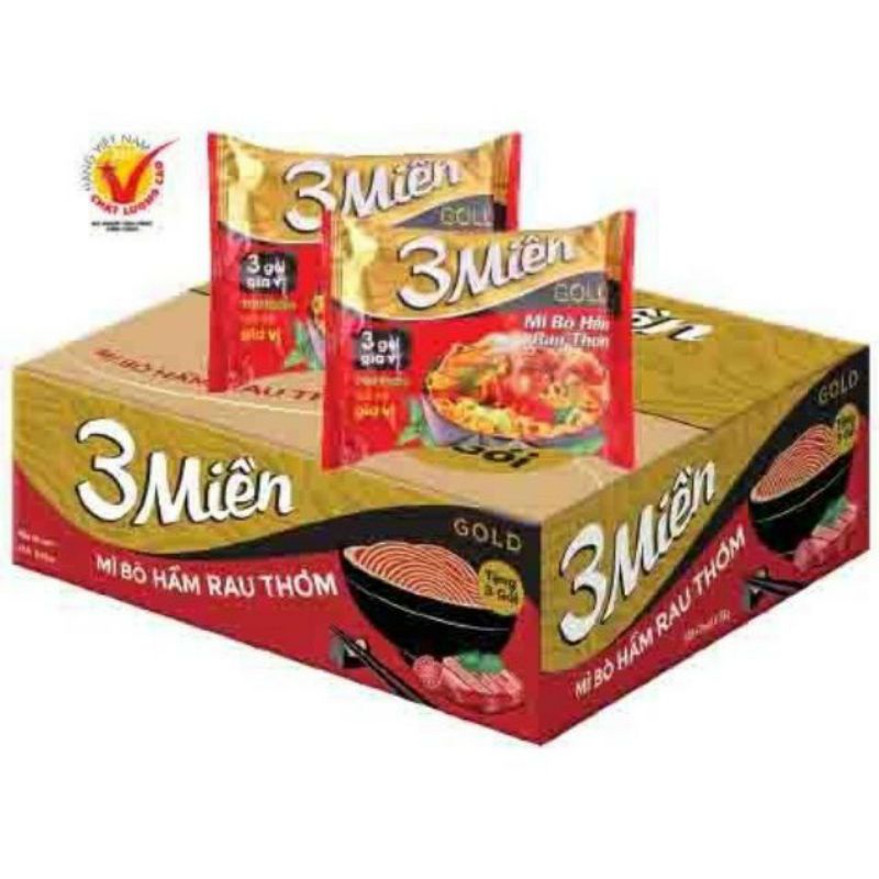 Mỳ Tôm 3 Miền ( tôm chua cay đặc biệt/ bò hầm rau thơm/chua cay thái) Tùy Chọn | BigBuy360 - bigbuy360.vn