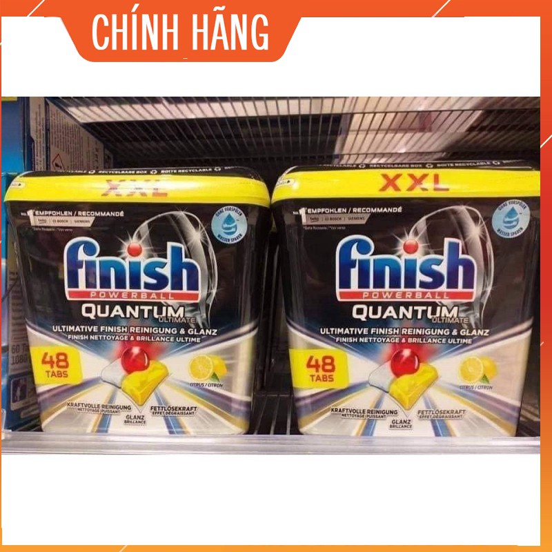 VIÊN RỬA BÁT FINISH QUANTUM ULTIMATE 48V - DÒNG VIÊN RỬA BÁT CAO CẤP NHẤT HIỆN NAY