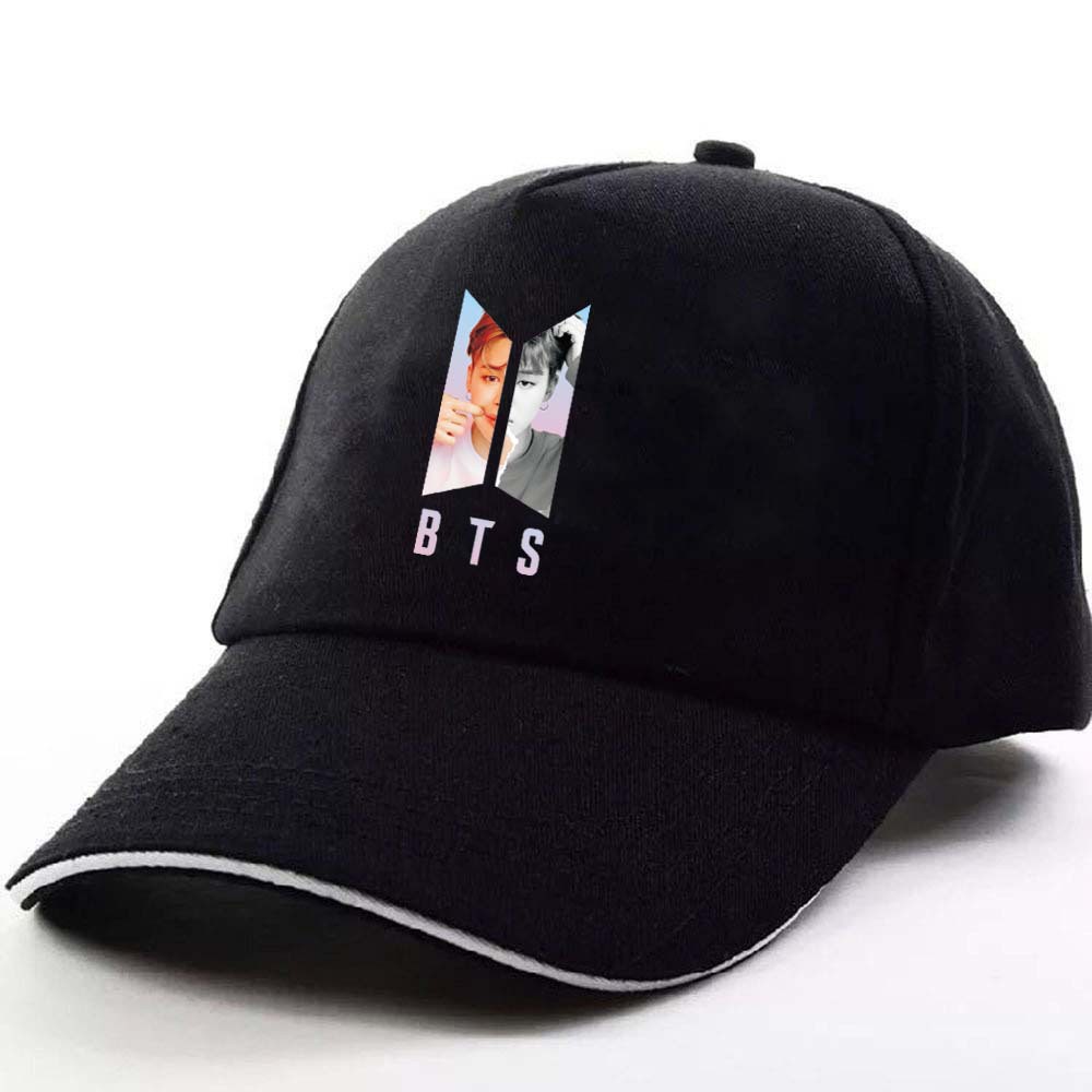 Mũ phớt BTS Logo in hình Jimin/ Mũ nón lưỡi trai unisex Hàn Quốc