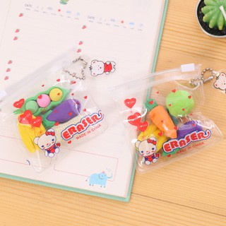 COMBO 4 CỤC TẨY TRÁI CÂY VUI NHỘN