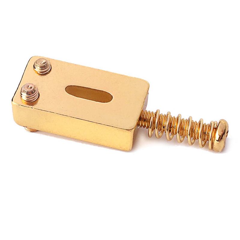 Ngựa Đàn Hình Chữ Nhật Màu Vàng Kim Thay Thế Cho Đàn Guitar Điện Fender Strat Stratocaster Telecaster
