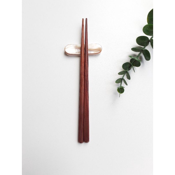 Đũa gỗ trắc tập ăn cho bé 19 cm