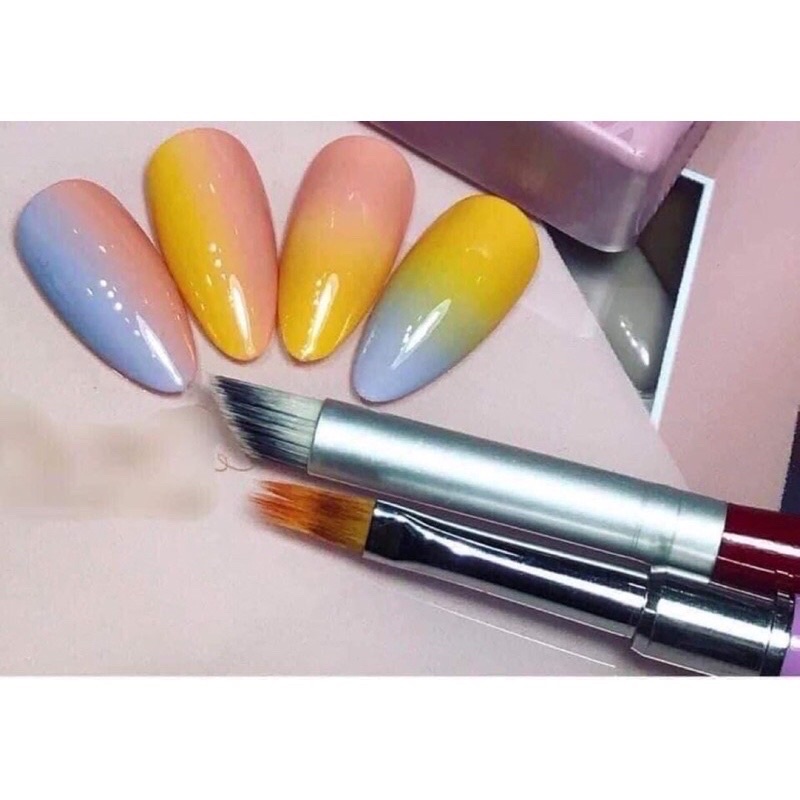 Cọ dẹt ombre cán đá siêu đẹp