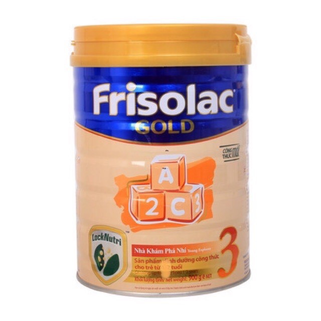 Sữa frisolac gold số 1,2,3 900g Date T12-2021/2022