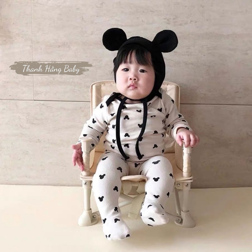 Body cho bé , bodysuit 3 chi tiết cho bé Thanh hằng baby 5 - 13 kg