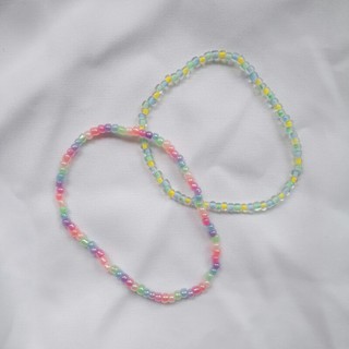 Vòng tay handmade hạt cườm nhiều màu