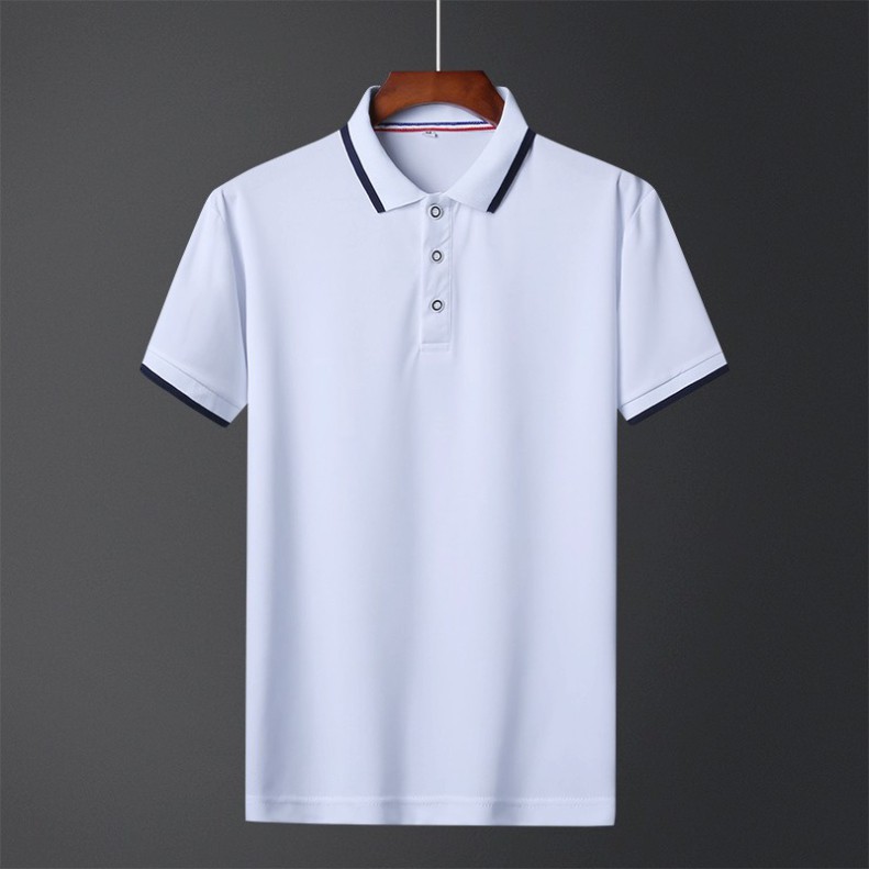 Áo phông nam ngắn tay cổ bẻ phối viền cao cấp : Kiểu dáng Hàn Quốc chất liệu cotton , co giãn 4 chiều(APKV) | BigBuy360 - bigbuy360.vn