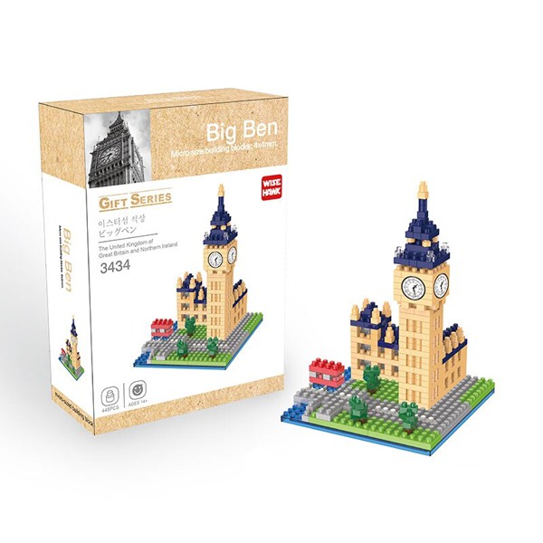 Đồ Chơi Ghép Hình Wise Hawk - Đồng Hồ Big Ben