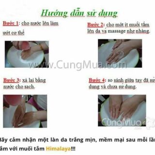Muối tắm Hymalaya