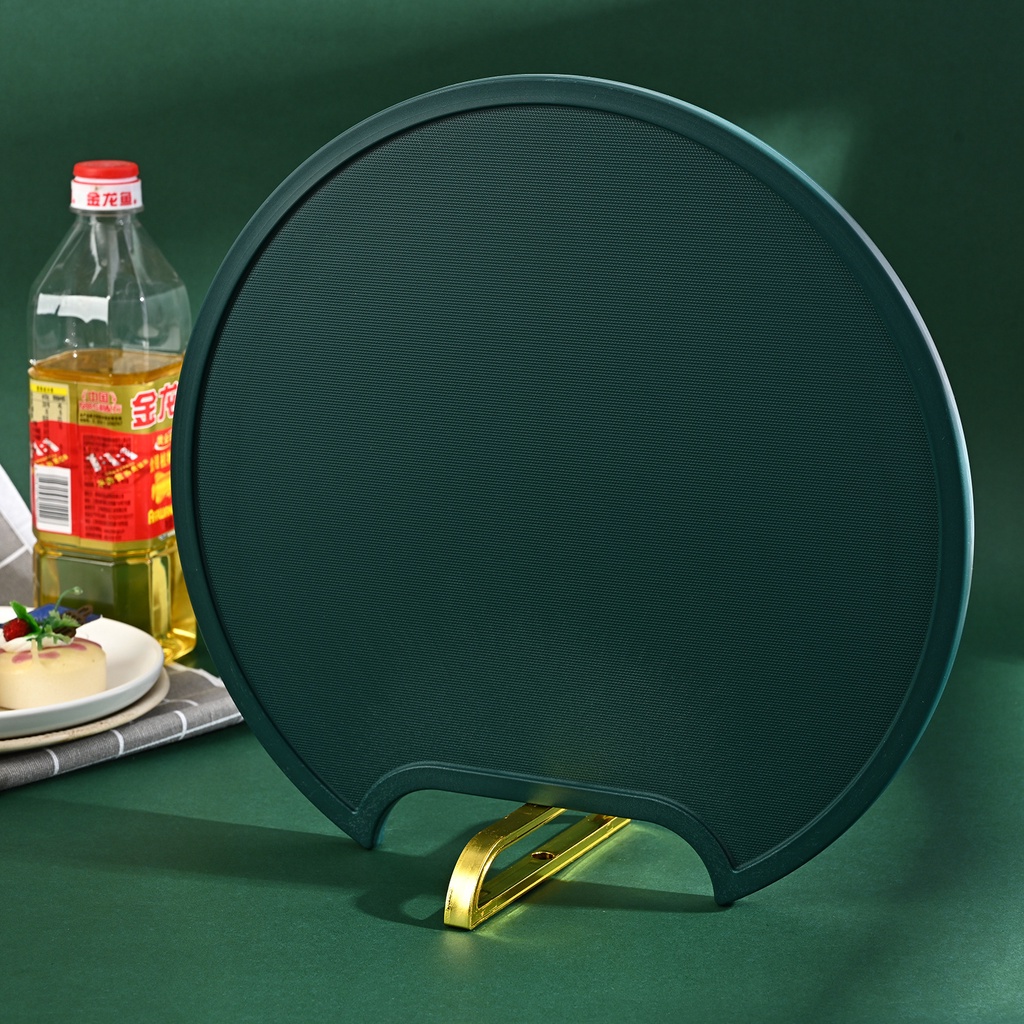 Thớt tự đứng màu xanh chống nấm mốc 35cm có đế xoay 360 độ