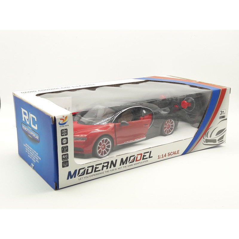 Xe điều khiển Bugatti bản quyền  4channel xe mở cửa modern model 1:14  YF668-26 2 màu