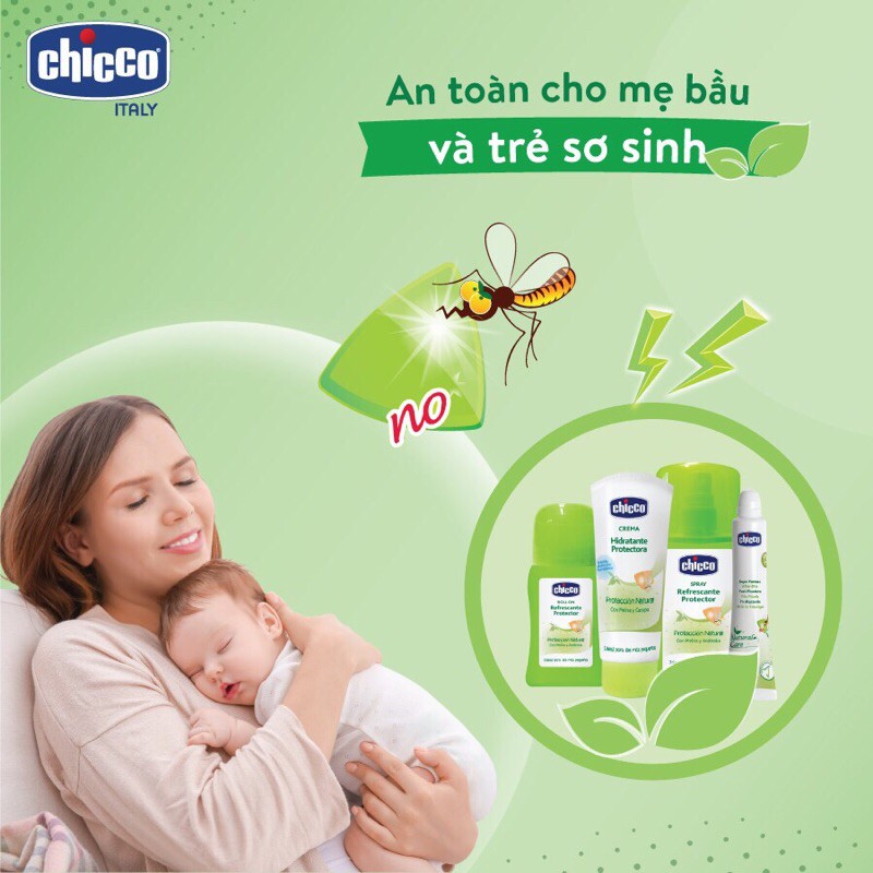 XỊT / KEM CHỐNG MUỖI CHICCO EXTRA 100ML