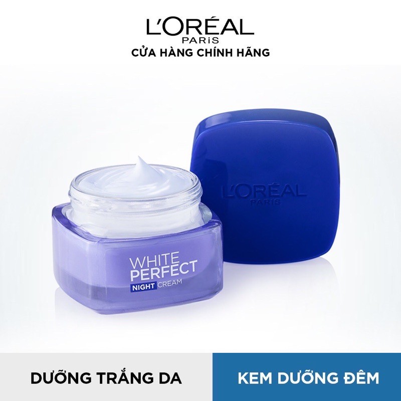 Kem dưỡng trắng da vitamin ngày và đêm L'oreal Paris