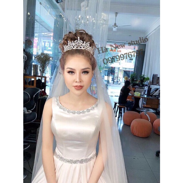 Vương Miện Cô Dâu đính đá siêu hot