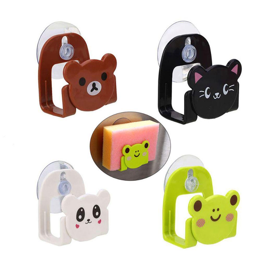 Giá Để Xà Phòng Bằng ABS Đa Năng Có Giác Hút Tiện Dụng Cho Nhà Bếp