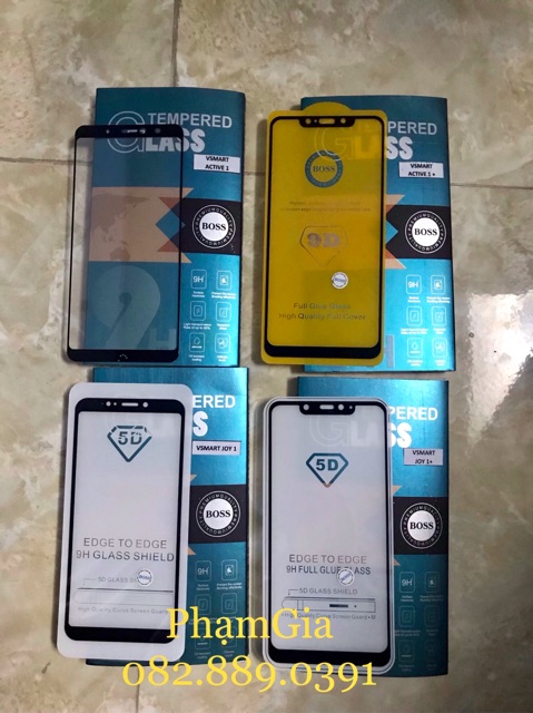 Kính cường lực Vsmart Active 1 full màn hình