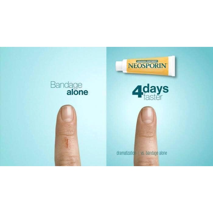 Kem Mỡ Kháng sinh - Hỗ Trợ Vết Thương bỏng Neosporin ( Nên có trong nhà ạ)  Làm lành nhanh các vết thương