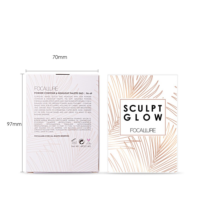 (Hàng Mới Về) Thỏi Kem Tạo Khối Bắt Sáng Hai Đầu Tạo Hiệu Ứng Trang Điểm 3d Focallure | BigBuy360 - bigbuy360.vn