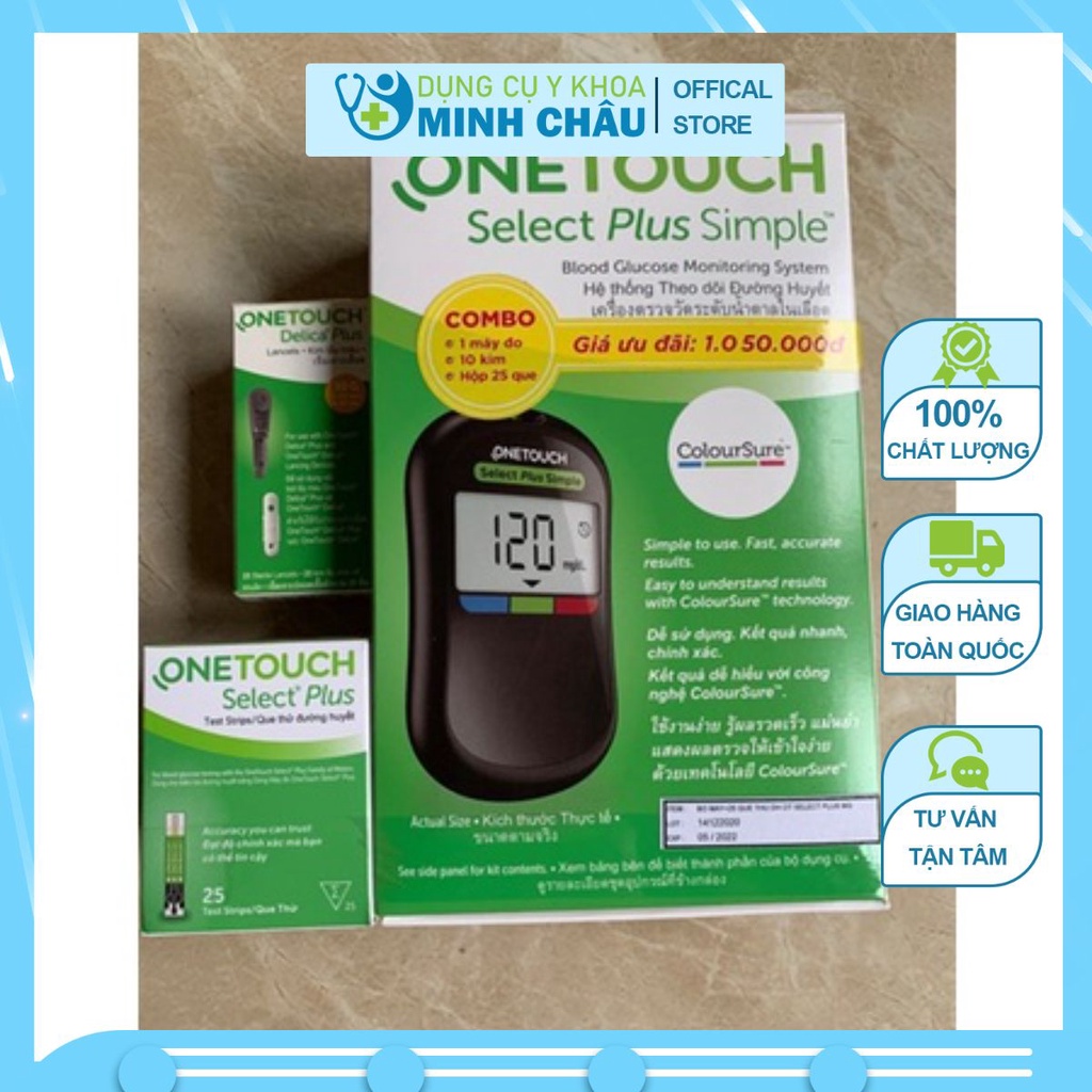 Máy đo đường huyết ONETOUCH Select Plus Simple
