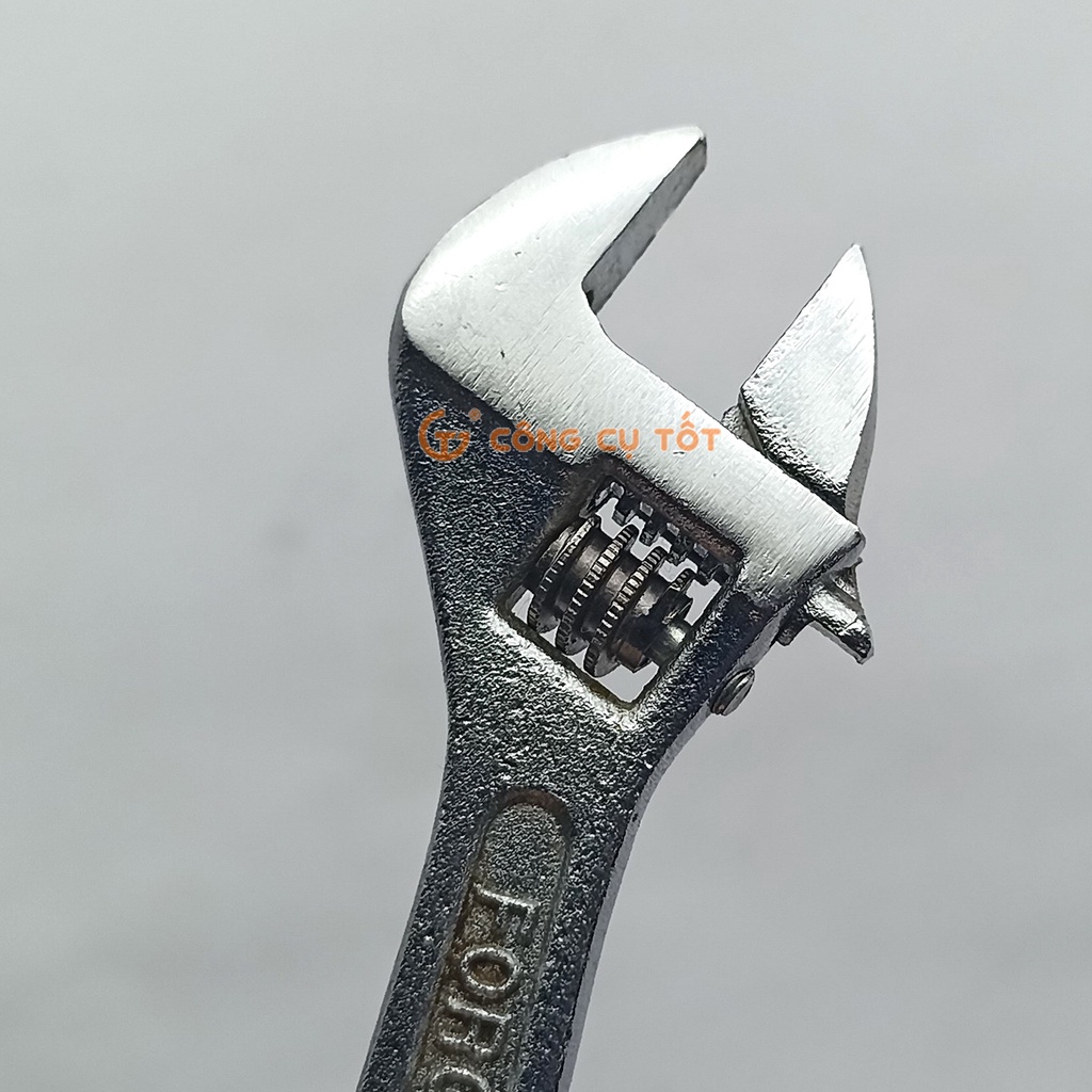 Mỏ lết trắng 4 inch 100mm LBM độ mở 10mm