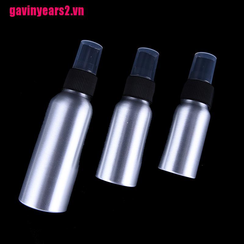 Bình Xịt Bằng Nhôm Tiện Lợi 30 / 50 / 100ml