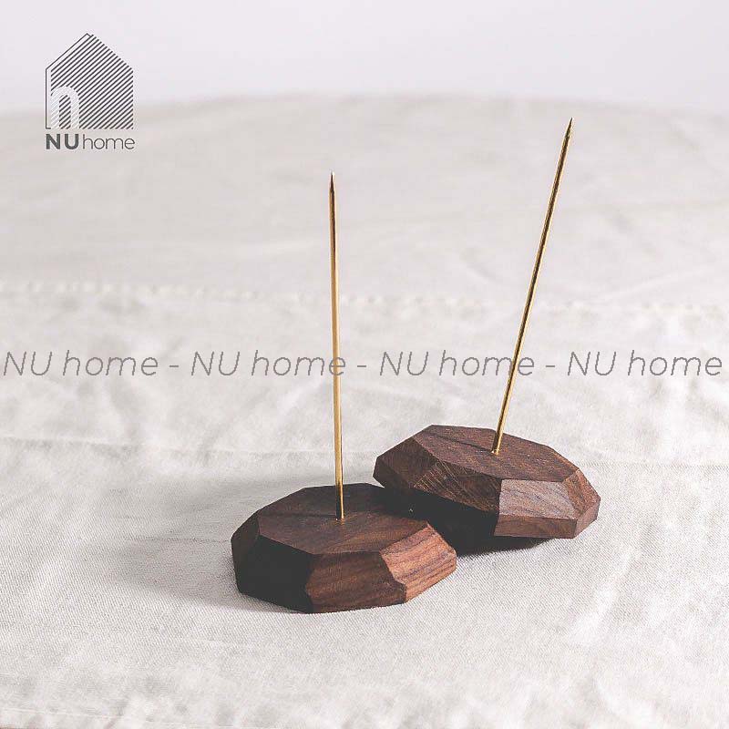 nuhome.vn |Cây ghim hoá đơn - Geto, ghim giấy, cây cắm hoá đơn, cắm bill bằng gỗ cao cấp thiết kế đơn giản và sang trọng