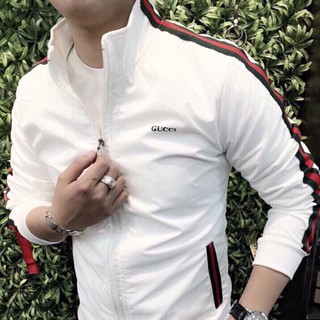 Áo khoác dù hai lớp sọc tay style phong cách - hskyfashion