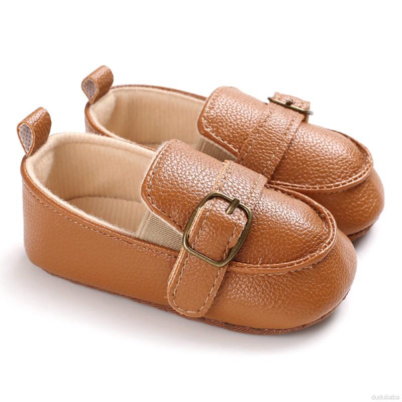 Giày giả da nhiều màu tùy chọn dễ thương cho bé 0-18 tháng tuổi