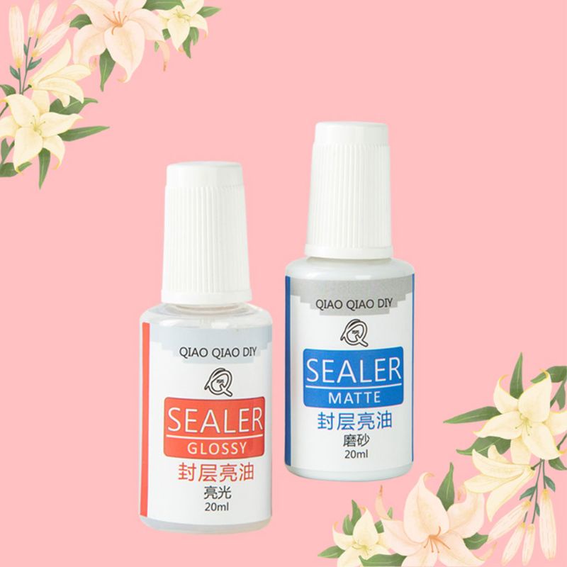 [Hàng mới về] Set 2 lọ dầu đánh bóng làm thủ công chống thấm nước cho nhựa resin Epoxy