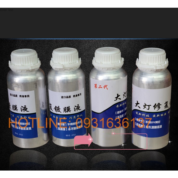 Dung Dịch Đánh Bóng Làm Mới Đèn Pha 800ml