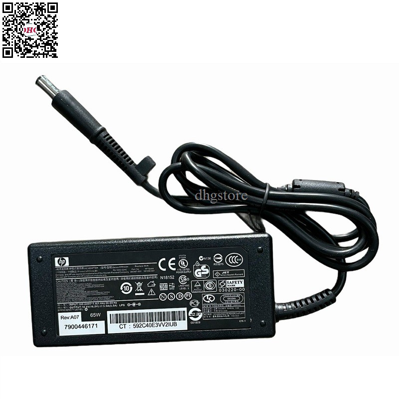 Sạc laptop Hp 18.5V - 3.5A 65w CHÂN KIM TO