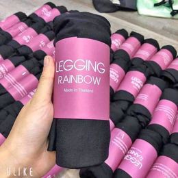 Quần Legging lửng Rainbow, thun lạnh thoáng mát, mẫu mới hè 2021 by Jiin shop | BigBuy360 - bigbuy360.vn