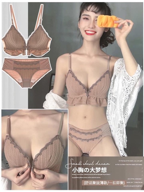 BỘ LÓT CÀI TRƯỚC NGỰC SIÊU KHUYẾN RŨ | BigBuy360 - bigbuy360.vn