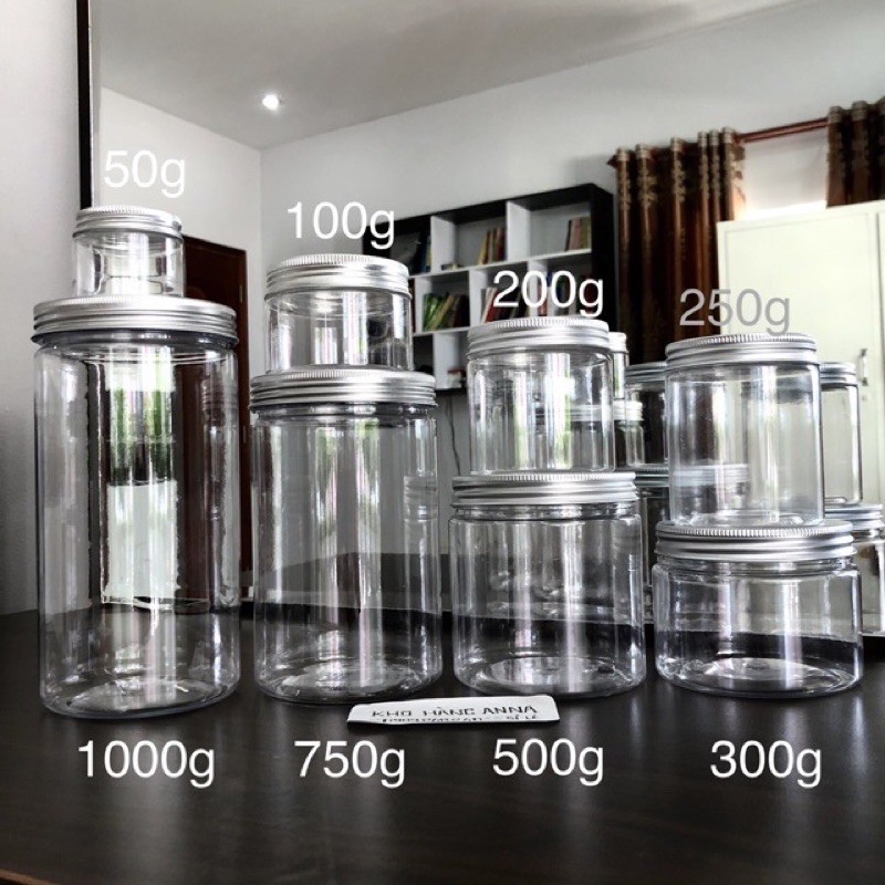 HỦ NHỰA NHÔM 100G | BigBuy360 - bigbuy360.vn