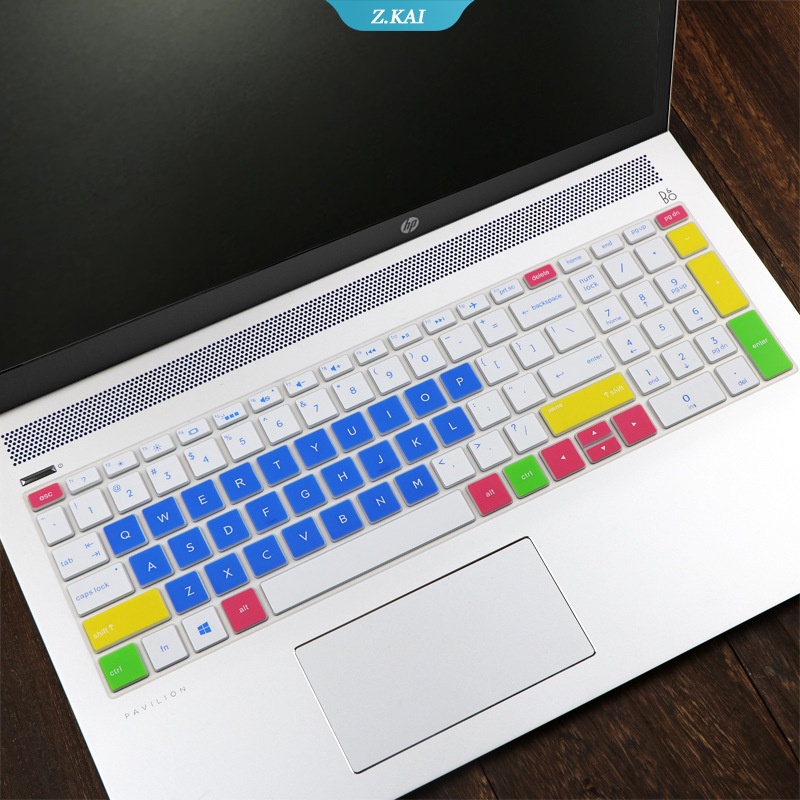Miếng Silicon Bảo Vệ Bàn Phím Laptop In Chữ Tiếng Anh Cho Dell Inspiron 15 3000 3515 5510 3511 3510 15